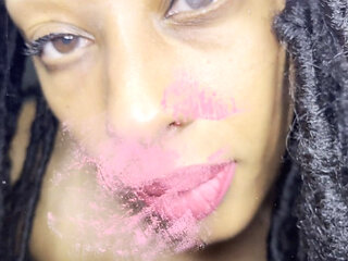 Pink Foxx Giving Kisses