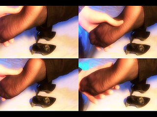 The Nylon Footjob