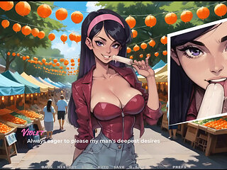 My New Girlfriend  Taboo Hentai Game  Ep.23 Caught Giving a Handjob in the Back Alley!