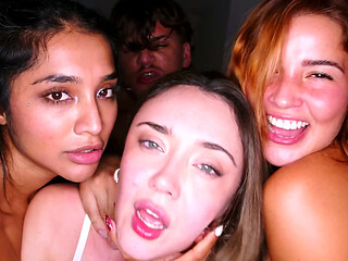 LUCKY MAN V&Iacute_CTOR RAY FUCKS 3 HOT GODNESS- AGATHA VEGA- YASMINA KHAN- CATHERINE KNIGHT