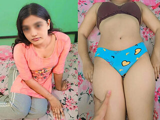 Desi Stepsister Mili Bhabi Home Alone Fucked Hard By Stepbrother Big Cock - Tight Pussy Hindi Audio Sex