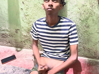 Indian boy masterbation in room