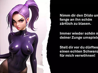 Dominant German Mistress Fucks Your Ass Hard - Femdom Anal JOI
