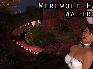Werewolf Eats Cocktail Waitress