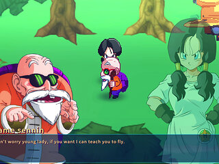 Kame Paradise Multiversex 3 - Grabbing Bulma's Fat Ass