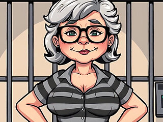 Granny in Jail Ai Porn Slideshow