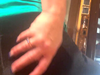 Ass Slaps & Cameltoe Play on the Bench