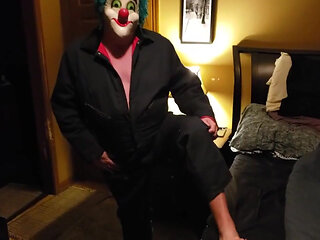 Halloween Jerk off! Scary Clown Jerks for You!!