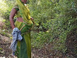 My elder sister-in-law is asking me to take off all my clothes in the outdoor open jungle and fuck my ass, I will have to hit my