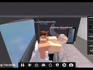 This Femboy wanted a punishment, so I gave him one in Roblox Porn.