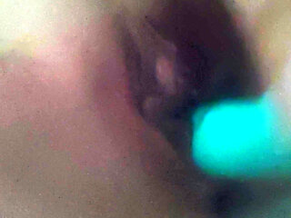 Hot masturbation with the dildo