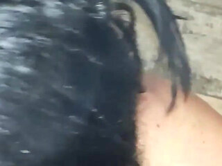 Slut Smoking and Sucking My Fat Cock