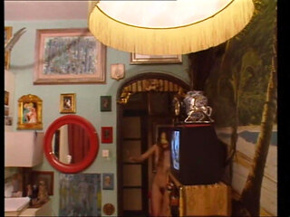 Italian Threesome with Two Big Cocks for a Masked Redhair