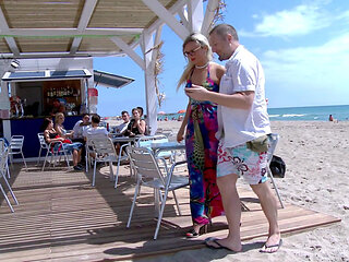 French Blonde Vanessa Coccolona Anal Fucking & Cumshot - Hardcore Penetration