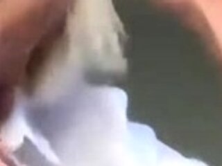 Amateur MILF blowjob cumshot