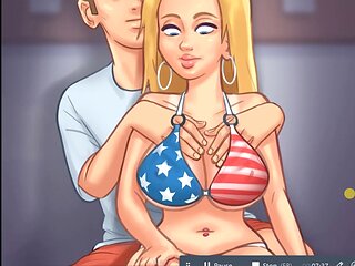 Family cartoon porn, summer saga, story