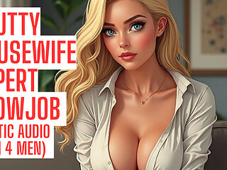 Housewife Expert Blowjob (Full Blowjob Audio on my site ASMR HFO JOI Erotic Audio 4 Men)