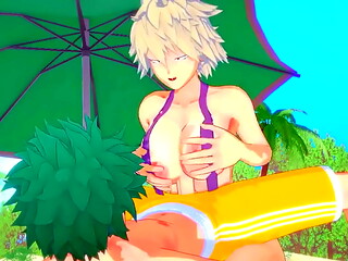 Deku Sticks his Dick in his Best Friend'_s Mom - My Hero Academia Sex