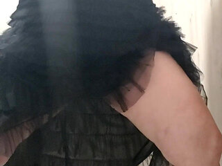 In the Bathroom of the Thater