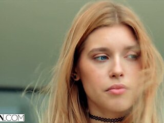 Fiery Redhead Freya Gives Her Bosss Son a Free Show Vixen Vogel