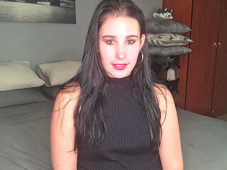 Chubby Slut Talking Dirty and Giving Hands Free Jerk off Instructions