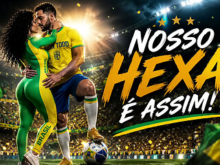 Clima de Copa: Macetando o rabo dessa morena gostosa e enchendo a boca dela de leite.