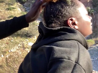 Ebony Hiking Sex *CAUGHT*