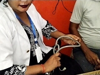 Seeing the sexy doctor, the boy's mood became and both of them had sex