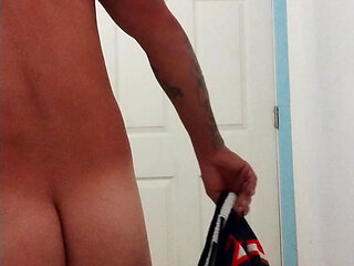 Just my cock and ass in the a.m.