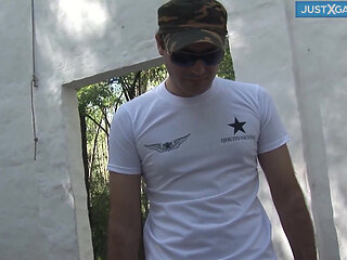 Caught wanking and then fucked