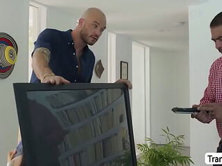 Allowing my handyman neighbor to bang me in the ass