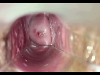 Pulsating orgasm inside vagina