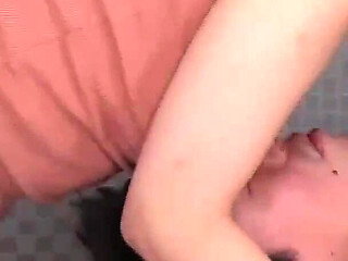She Continues to Lick Her Nipples While Burying Her Face in Her Ample -2