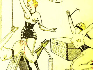 vintage erotic drawings