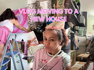 Vlog Moving to a New House Unpacking Accidental Farts