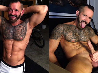 Small Shorts...Big Cock