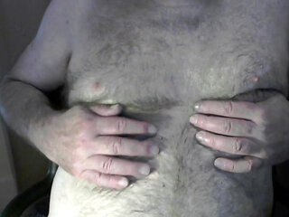 Coach Karl Plays with His Nipples