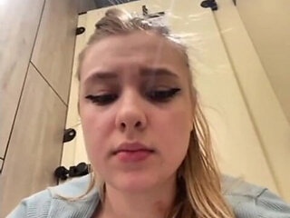 Extreme Squirting. Sitting on Cam and Fingering Anal