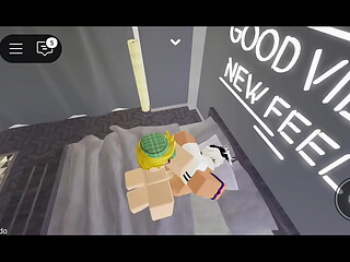 tengo sexo con mi compa&ntilde_era de piso en Roblox :3