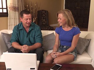 Nicole Clitman, the petite blonde from illinois, rides Eric Mastersons cock