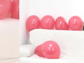 Valentine's Day Breath Play Big Tits