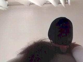 Blindfolded and Gagged MILF Gets Fucked in the Pussy and Mouth