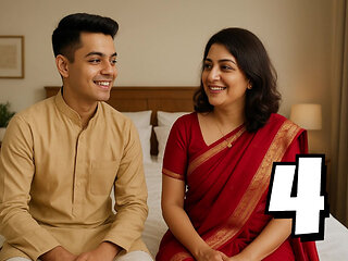 Part 4 - Indian Desi Bhabhi and Devar Having Fun