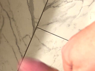 Just flopping my big flaccid cock in your face