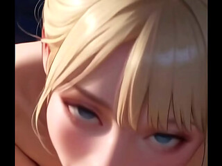 Daisy'_s Eye Contact - Sensual Blowjob [AI Generated]