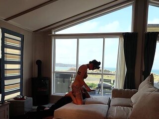 Training Zero Freeuse Femdom Facesitting Slave Orgasms