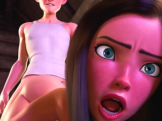 First Anal Try for Perv Magician Babe