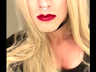 Gorgeous Blonde Trans Woman