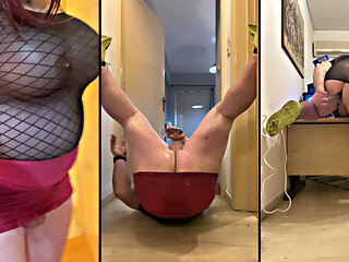 I want a cock inside me to untie me, to tear me apart, to make me squirt My pussy is burning from the fluids
