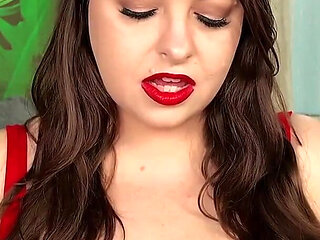 Wife's Lipstick Kissing Surprise